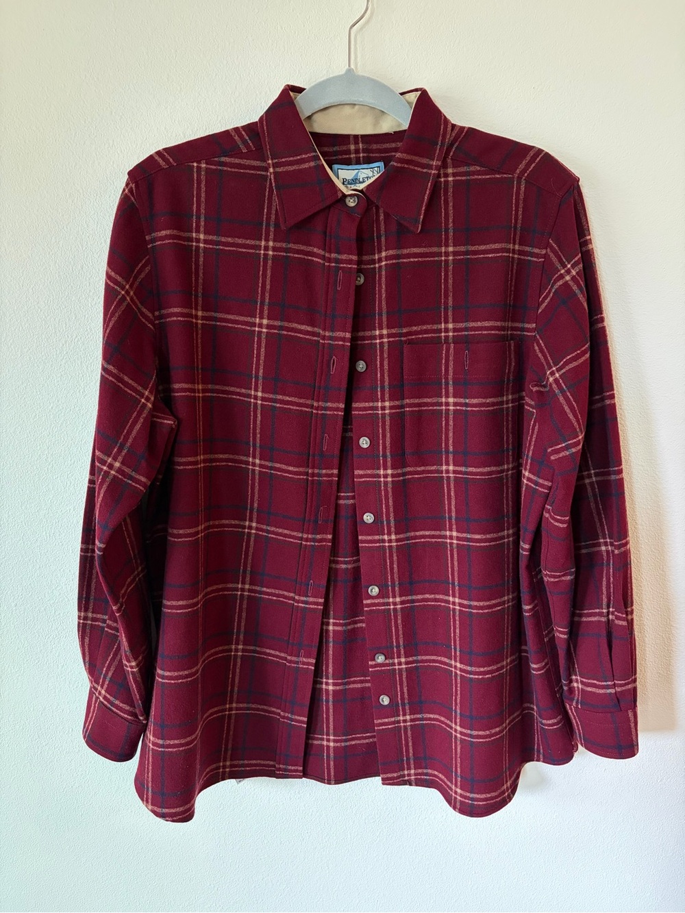 Vintage Pendelton Men's 100% Wool flannel